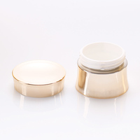 15g 30g 50g emballage cosmétique de couleur personnalisée de forme unique pot de crème vide bouteille de gel de peintures pour le visage