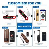 Thermomètre numérique à lecture instantanée GAIMC GFT138, meilleur thermomètre à viande pour la cuisson au barbecue