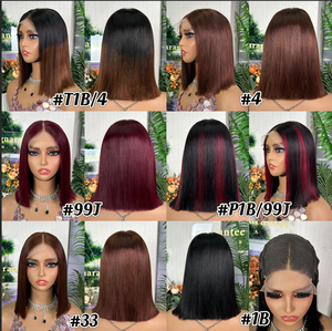 Blunt Cut bob <b>Wigs</b> hd Transparent Lace Closure Super Double Drawn Vietnamese Hair <b>Wig</b> <b>Cheap</b> Price Short Human Hair <b>Wigs</b> Bob - Product Image 6