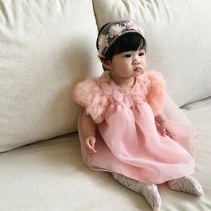 Hot bán cô gái 'puffy Công Chúa Váy dễ thương bé ăn mặc cotton thoải mái mùa hè quần áo trẻ em - Product Image 5