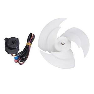EAU65058501 <b>Refrigerator</b> Condenser Fan Motor With Blades DC12V For Replace Repair - Product Image 1