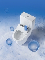 Abattant de toilettes intelligent familial allongé moderne, en forme de U ou de V, avec levage automatique, chauffant, télécommande, en plastique, direct usine