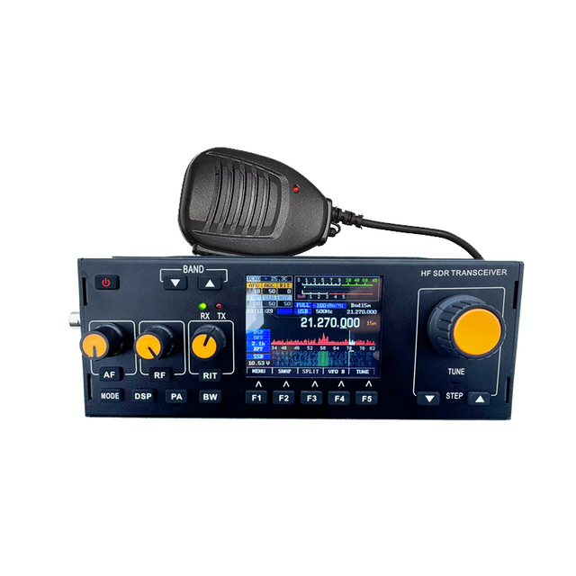 Kanglong CB-15P HF SDR Transceiver 15W AM/FM/CW/SSB/FREE-DV RX 1.8-30MHz TX GMRS Walkie Air Band IPx4 Water Resistant >50km