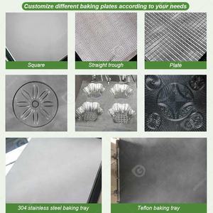 Helado Cono de azúcar Hacer 10 cabezas Pequeño Waffer para hornear Estilo de <span class=keywords><strong>Hong</strong></span> <span class=keywords><strong>Kong</strong></span> Snack <span class=keywords><strong>Egg</strong></span> Waffle Máquina de rollo giratorio - Product Image 3