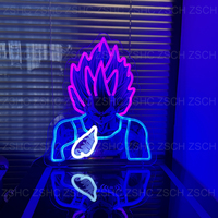 Nuevas Tendencias en Letras de Neón IP65, Diseño y Forma Personalizados de Anime, Bombillas de Neón Acrílicas para Decoración de Hogar, Negocios, Bares y Oficinas