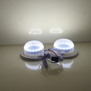 Không dây LED Đèn căn cứ cho LED ánh sáng ban đêm USB không dây dưới bảng chiếu sáng 10 Nhựa Vòng ABS hiện đại trắng hồng ngoại từ xa - Product Image 5