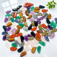 Pendentif Aile d'Ange en Pierres Naturelles Mélangées en Gros, Collier Breloque en Pierres Assorties, Pendentif Énergétique en Cristal pour Femme, Cadeau
