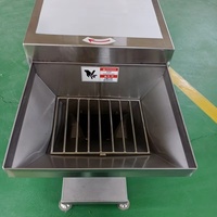 Broyeur d'ail haute performance en acier inoxydable, machine à broyer l'ail multifonctionnelle pour la préparation de la sauce tomate et de la pâte d'ail