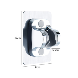 Supporto per <span class=keywords><strong>doccia</strong></span> portatile impermeabile adesivo forte per montaggio a parete supporto per soffione <span class=keywords><strong>doccia</strong></span> autoadesivo impermeabile per <span class=keywords><strong>doccia</strong></span> da bagno - Product Image 6