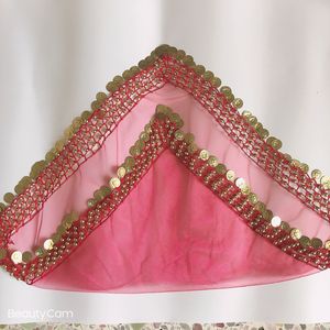 Pañuelo Cuadrado Clásico Hecho a Mano con Cuentas de Organza y Crochet <span class=keywords><strong>para</strong></span> Danza del Vientre, <span class=keywords><strong>para</strong></span> <span class=keywords><strong>Adultos</strong></span> - Product Image 4