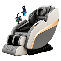 Fauteuil de massage à gravité zéro à double rail SL, mécanisme en jade, airbags intégraux, chargement USB, fauteuil de massage intelligent