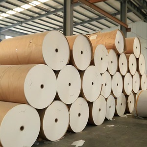 Pearl Wave Mesh Paper Roll Red Checkered Pattern Double Side PE Coated For <b>Logistics</b> <b>Packaging</b> - Product Image 2