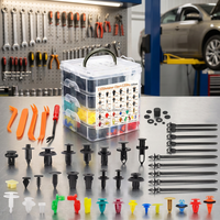 Fournisseur d'usine HE54 330 pièces de clips de fixation pour voiture, 12 types de rivets en plastique pour Honda, Daewoo, Jeep, Suzuki, BMW