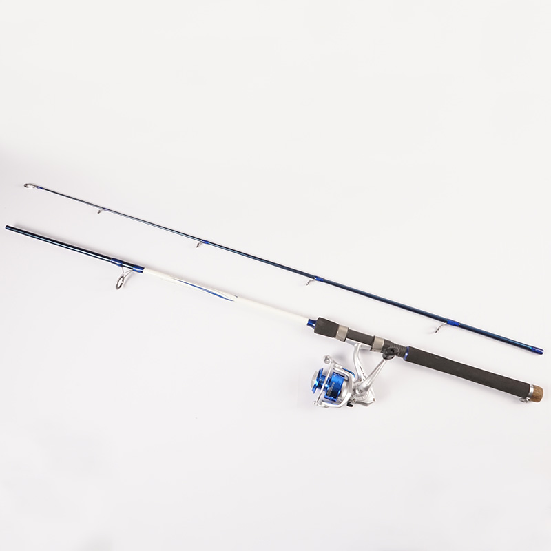 bulk fishing rods and reels 6' Medium Action 2 Piece Fiberglass/Graphite Spinning Rod 3000 Spinning Reel Package piece ReacTech RT Fusion Spincast Combo | Berkley