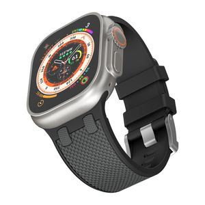 Correa de Silicona para Reloj Apple Watch S10 11 46mm Ultra 49mm SE 44mm, Correa Deportiva de Doble Color, Venta al Por Mayor - Product Image 6