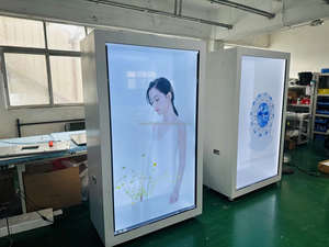 75 86 इंच इंटरैक्टिव पारदर्शी टच एलसीडी प्रदर्शित प्रदर्शन विज्ञापन बॉक्स - Product Image 3