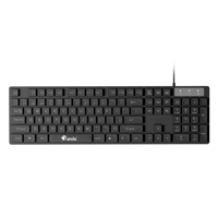 Clavier USB filaire ultra-mince 104 touches arabe, prêt à l'emploi, en plastique, vente en gros usine 2025 pour bureau et ordinateur de bureau