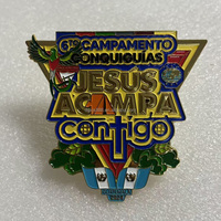 Badges de revers en métal 3D émaillés (dur et souple) personnalisés avec logo pour clubs d'aventuriers, conférences, campings, clubs Pathfinder et Adventistes - Vente en gros