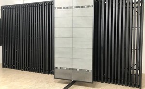 Bền Trượt Đá Hiển Thị Đứng Gốm Gạch Showroom Hiển Thị Giá Kim Loại Xoay Gạch Sử Dụng Gạch Hiển Thị - Product Image 5