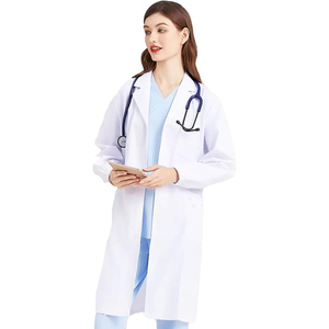 Blouse <span class=keywords><strong>de</strong></span> laboratoire pour femmes et hommes, scientifique, médecin, étudiant, pour la Journée des carrières, cosplay, costume DIY, blouse <span class=keywords><strong>de</strong></span> laboratoire à manches longues pour dentiste et vétérinaire - Product Image 2