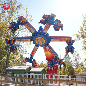 Parc d'attractions Adulte 360 Degrés Frisbee Happy Hot Wheels Attraction Thrilling Big Spinning <span class=keywords><strong>Pendule</strong></span> Swing Ride Games Hammer - Product Image 3
