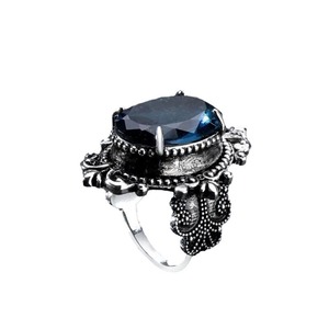 Anello a Grappolo a Goccia d'Acqua da Donna, Stile Geometrico di Lusso, Gioiello da Dito per Uso Quotidiano, Feste, Appuntamenti, Regalo - Product Image 5