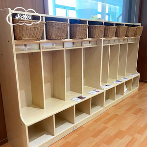 Panier pour enfant pliant, armoire idéale pour l'école maternelle, meuble préscolaire - Product Image 2