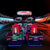 Lesen Hot Sale Coin Operated Arcade Games Machines 2 Seats Simulator Racing Driving Game Machine for Sale