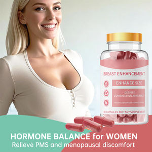 Private Label Pakket Borstvergroting <span class=keywords><strong>Capsules</strong></span> Natuurlijke Ingrediënten Voor Aanpassen Menopauzale Vergroting Borst 60 <span class=keywords><strong>Capsules</strong></span> - Product Image 4