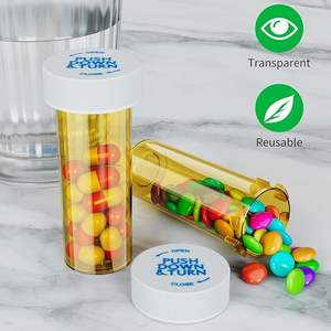 Горячая распродажа 8dr/13dr/20dr/30dr/40dr/60dr проталкивать и поворачивать детский пластиковый медицинский флакон - Product Image 2