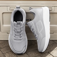 Chaussures de course et décontractées de grande taille 40-45, avec empeigne en Lycra de haute qualité, bout large et rebond ultra-léger