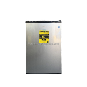 127L <b>Refrigerator</b> 110v Single Doors Small Size No Frost Mini Freezer Sliver Lower Watt Energy for Household Hotel Department - Product Image 1