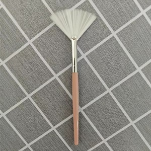 Solución Original Spa <span class=keywords><strong>Essence</strong></span> Brush Cerdas suaves en forma de abanico con mango Salón de belleza Aceite esencial Mascarilla Brush - Product Image 6