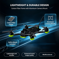 Avion RC de loisir assemblé, jouet Nazgul XL5 ECO V1.1, moteur 1800KV, récepteur TBS NANO 868 915, kit d'accessoires complet