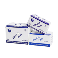 Lingettes alcoolisées pour adultes 50/100/200 PCS 3*6cm Lingettes humides de nettoyage pour la maison