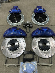 Kit <span class=keywords><strong>Freni</strong></span> Maggiorati con Pinza a 10 Pistoncini, Disco Rotore a 4 Pistoni Anteriore 420mm Posteriore 380mm con Freno Elettronico Integrato per <span class=keywords><strong>Serie</strong></span> <span class=keywords><strong>BMW</strong></span> X5 X6 X7 X3 - Product Image 5