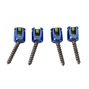 Tornillos Pediculares Ortopédicos Manuales de Acero Inoxidable de Alta Calidad con Certificación CE para Cirugía Veterinaria en Animales Pequeños, 5 Años de Garantía - Product Image 1