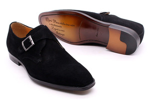 2020 Autumn Cow <strong>Suede</strong> Leather Men <strong>Shoes</strong> <strong>Oxford</strong> Brown Casual Classic Monk Buckle Strap Dress <strong>Shoes</strong> for Male Footwear - Product Image 6