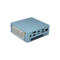 Mini PC de bureau professionnel Intel i5 1245U 12e génération, double DDR4 jusqu'à 64 Go NVMe + SATA SSD WiFi 6 Ordinateur NUC