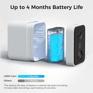 LNDU CL01 4K WiFi Security Camera With Infrared <b>Night</b> <b>Vision</b> PIR Sensor For Surveillance Systems - Product Image 5