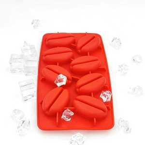 New Cute Food Grade Silicone Ice Cube Tray Mold Non Spill Flexible Easy Release For Home Freezer Drink Making - Product Image 3