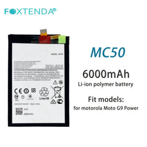 Batteria di ricambio originale agli ioni di litio secondaria MC50 6000mAh per Motorola Moto G9 Power XT2091-3 XT2091-4 - Batteria per telefono eccellente - Product Image 2