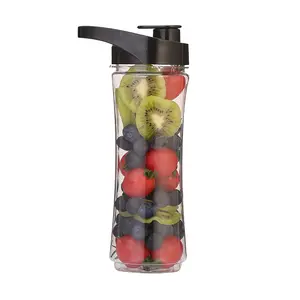 Nieuwe Aankomst Drukknop Blender Mixer Juicer Fruitbeker Met 6 Bladeren Mes