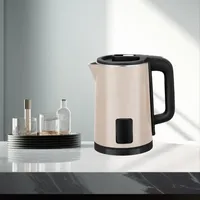 Produsen Peralatan Rumah Tangga Modern Ketel Listrik Stainless Steel 1.5L Pemanas Ketel Listrik