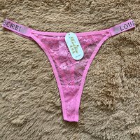 Culotte sexy pour femmes Tiger, culotte en dentelle florale rouge, culotte à strass avec inscription LOVE, taille basse, sous-vêtements pour femmes, string