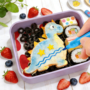 Bolígrafo de tinta <span class=keywords><strong>comestible</strong></span> Hecho con materiales aptos para uso alimentario, no tóxico, sin sabor, sin metales pesados, ideal para repostería casera y manualidades infantiles. - Product Image 3