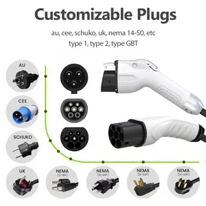 Chargeur Portable EV 32A 7KW voiture EVSE GBT ID6 chargeur EV GBT pour ID chargeur Volkswagen ID 4 chargement