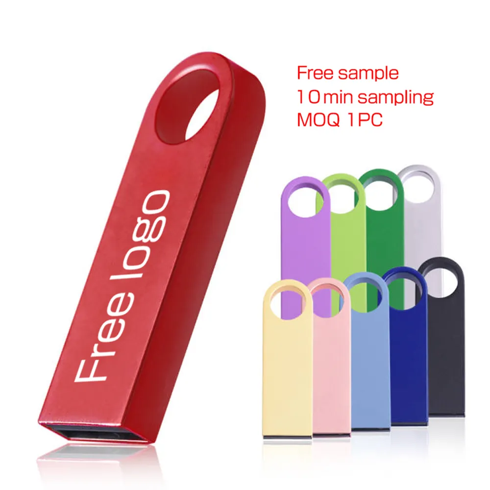 Usb Stick 3.0 Sleutel Pendrive Memory Stick 16Gb 32Gb 64Gb 128Gb Customized Metal Usb Flash Drive Pen