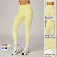 Leggings de yoga taille haute personnalisés pour femmes vêtements de sport contrôle du ventre levage des fesses leggings de gymnastique sans couture pour femmes de haute qualité