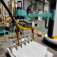 Robot dépalettiseur automatique à colonne pour cartons, sacs de riz, sacs de ciment, déballage de boîtes, palettiseur robotisé à colonne unique